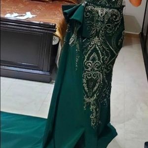 Custom made evening gown